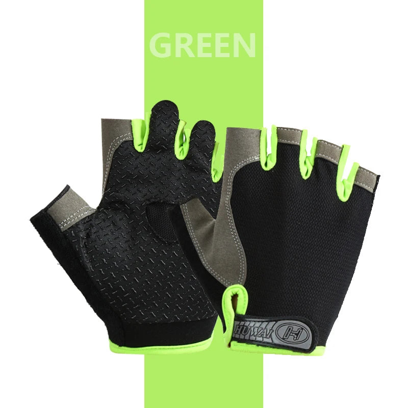 Epic Essentials Anti-Slip Gym Gloves — Breathable Fingerless Fitness Gloves for Men & Women